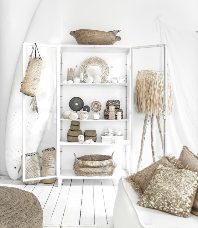 Bazar Bizar Beaded Basket - Goud - 3 stuks