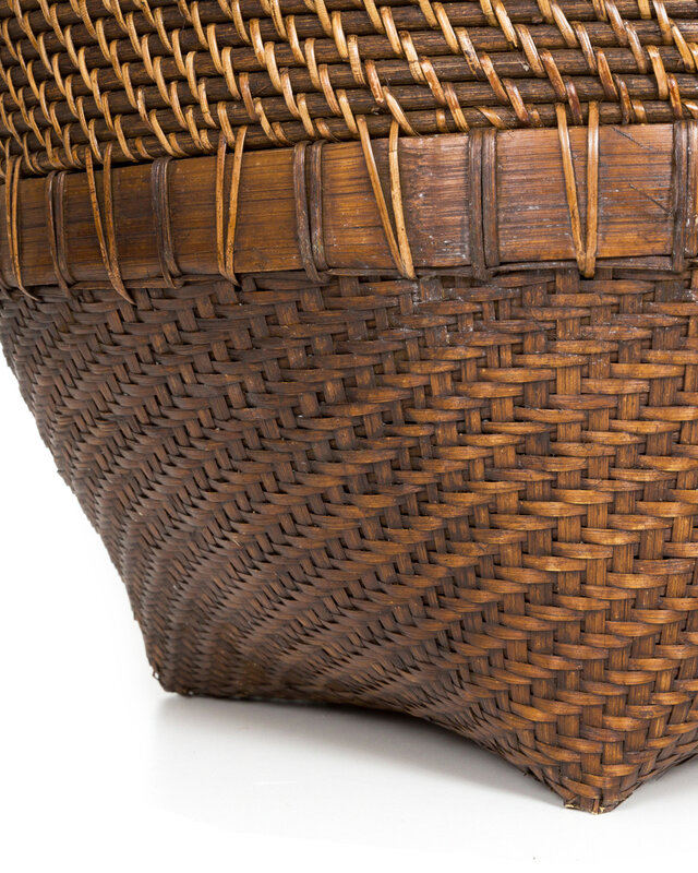 Bazar Bizar Colonial Laundry Basket - Naturel & Bruin - XL