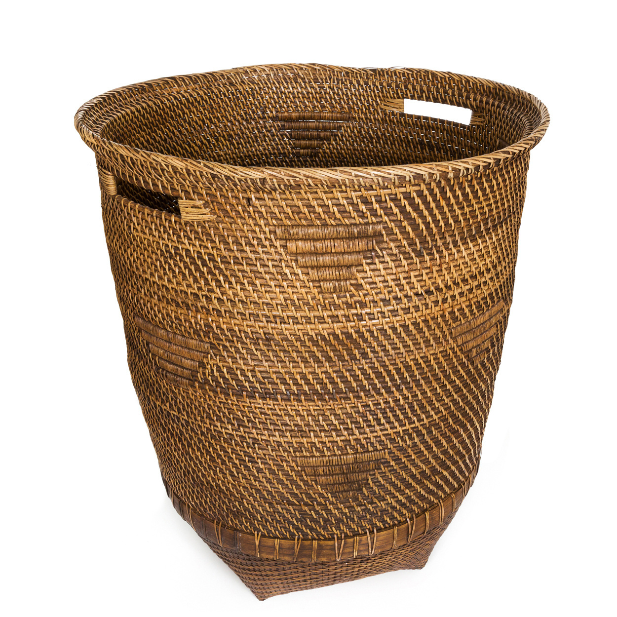 Bazar Bizar Colonial Laundry Basket - Naturel & Bruin - XL