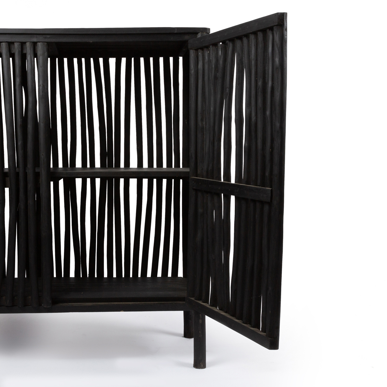 Bazar Bizar The Island Cabinet - Zwart