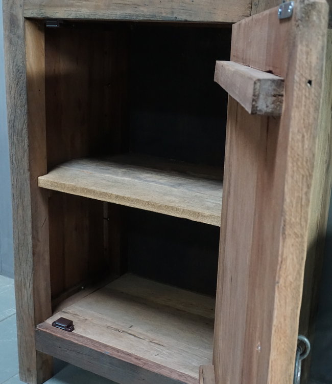 Rene Houtman Landelijk toiletmeubel/Badkamermeubel Jinte Oud Hout