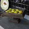 Rene Houtman Houten Tray Op Voet L40 x B40 x H22 cm Rene Houtman Houten Tray Op Voet L40 x B40 x H22 cm