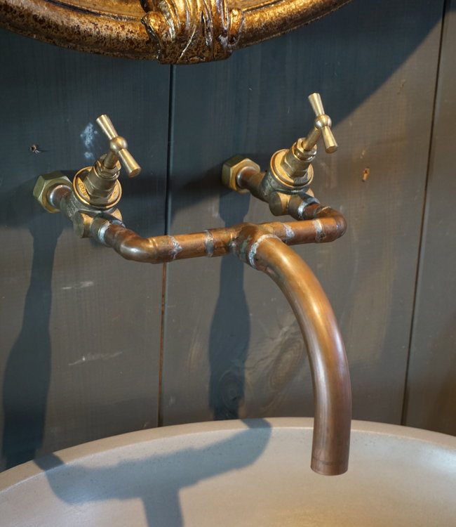 Rene Houtman Amsterdam - Koperen Kraan - Mengkraan - Muurkraan - Handmade