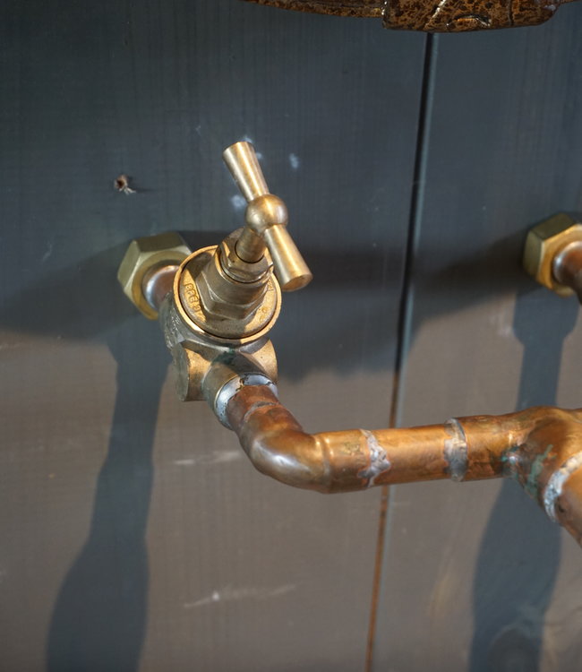 Rene Houtman Amsterdam - Koperen Kraan - Mengkraan - Muurkraan - Handmade