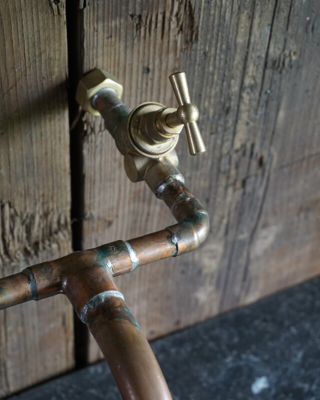 Rene Houtman Amsterdam - Koperen Kraan - Mengkraan - Muurkraan - Handmade