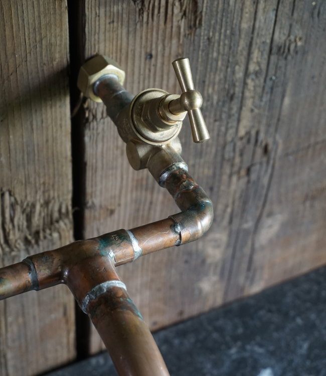 Rene Houtman Amsterdam - Koperen Kraan - Mengkraan - Muurkraan - Handmade