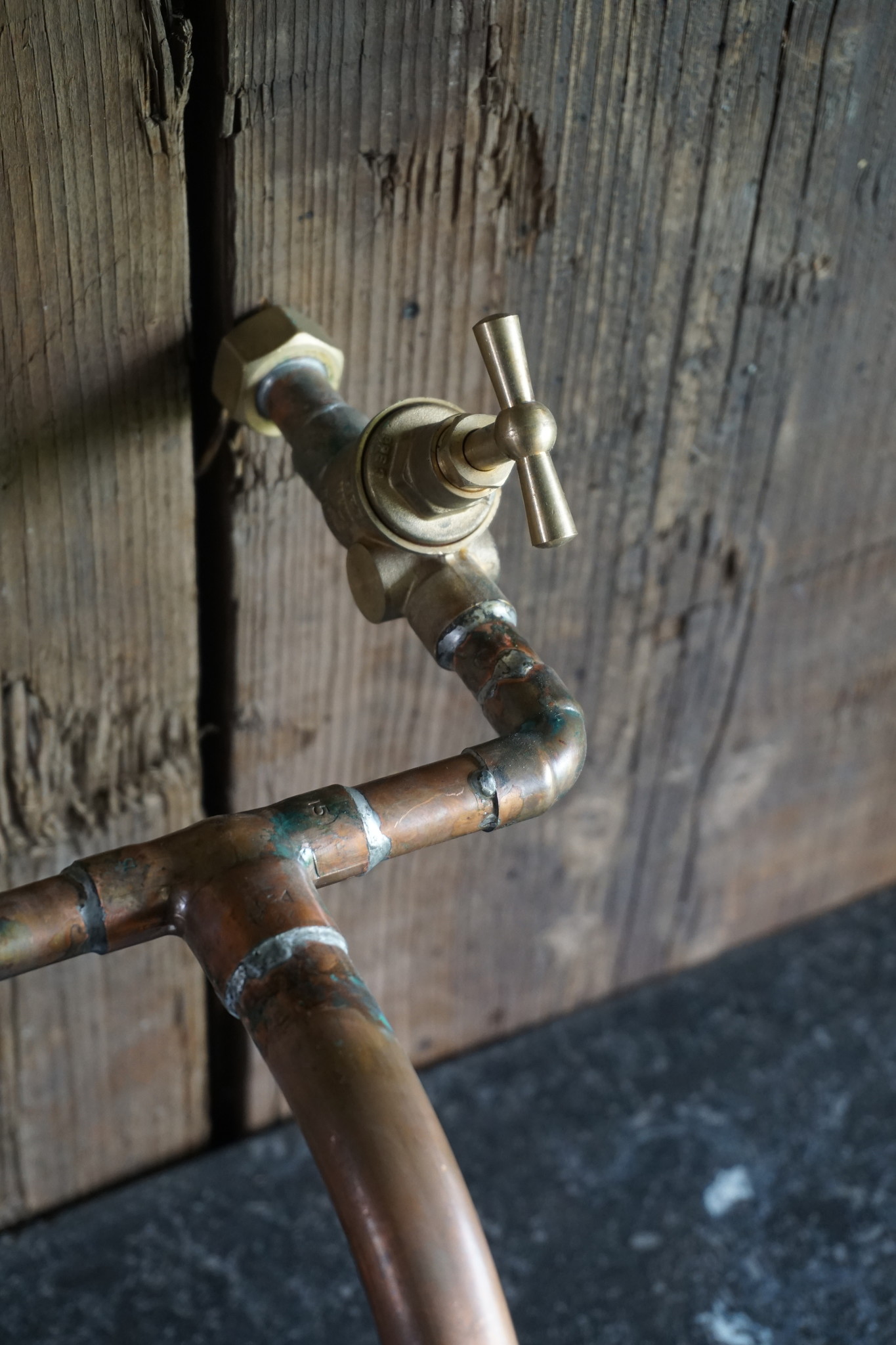 Rene Houtman Amsterdam - Koperen Kraan - Mengkraan - Muurkraan - Handmade