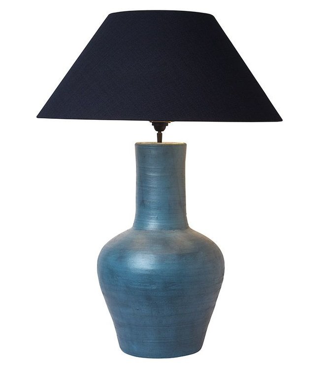 Frezoli Pizzoli Tafellamp | Oud Blauw | H55 cm