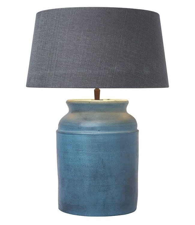 Frezoli Strado Tafellamp | Oud Blauw | H39 cm