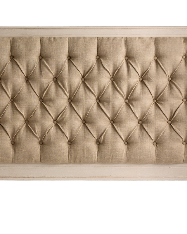Rene Houtman Hoofdbord Cepoy 160x10x122 cm Linnen Hout