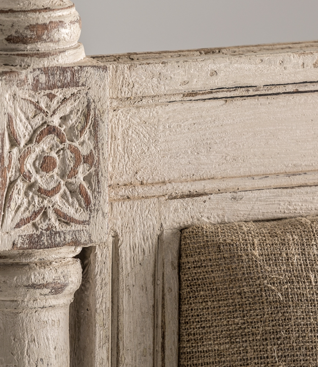 Rene Houtman Hoofdbord Cepoy 160x10x122 cm Linnen Hout