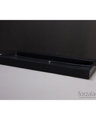 Forzalaqua Wastafel Palermo 100.5x51.5x9cm Graniet Gezoet