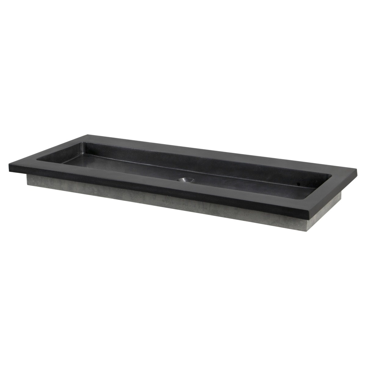 Forzalaqua Wastafel Nova Graniet Gezoet 100,5x51,5x9,5 cm -1