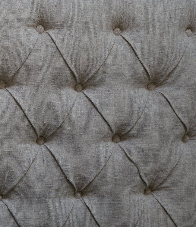 Rene Houtman Hoofdbord Cepoy 110x7x122 cm Linnen Hout