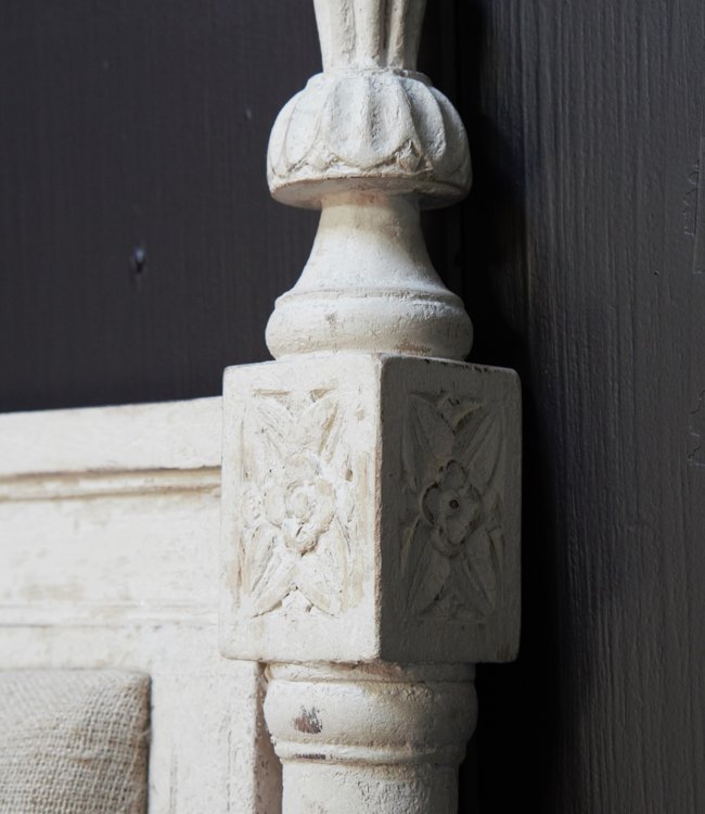 Rene Houtman Hoofdbord Cepoy 110x7x122 cm Linnen Hout