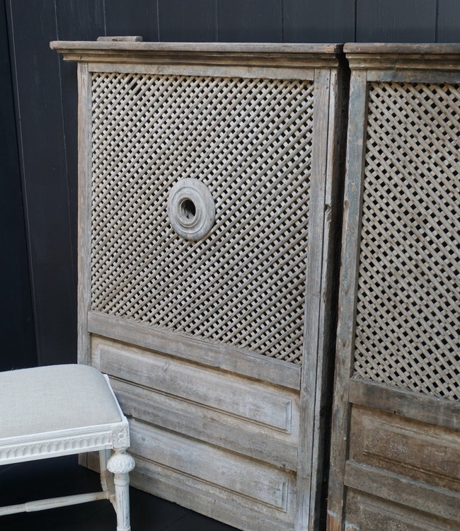 Rene Houtman Hoofdbord 143 cm Oud Frans - 1 of 2 persoons