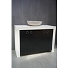 Badkamermeubel Bram Hout Zwart-Wit 120 t/m 150 cm