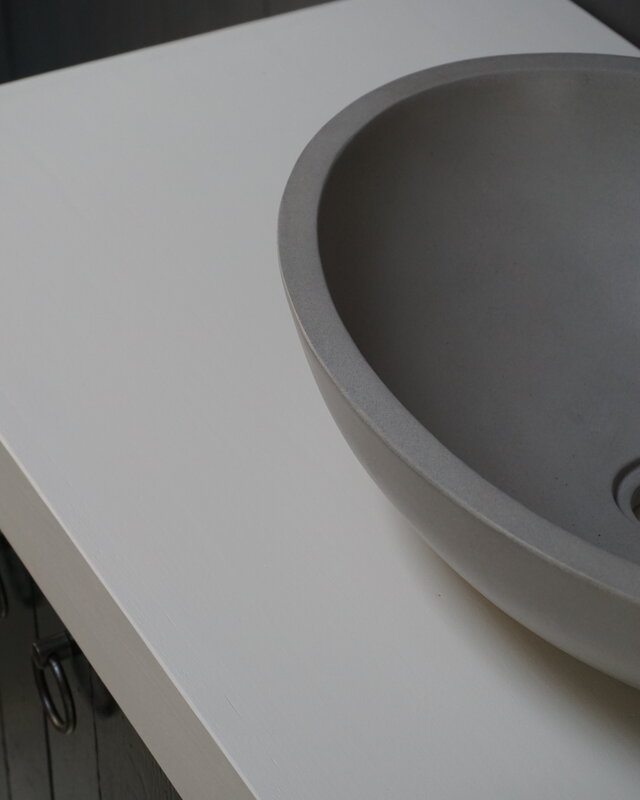 Rene Houtman Badkamermeubel Bram Hout Zwart-Wit 120 t/m 150 cm