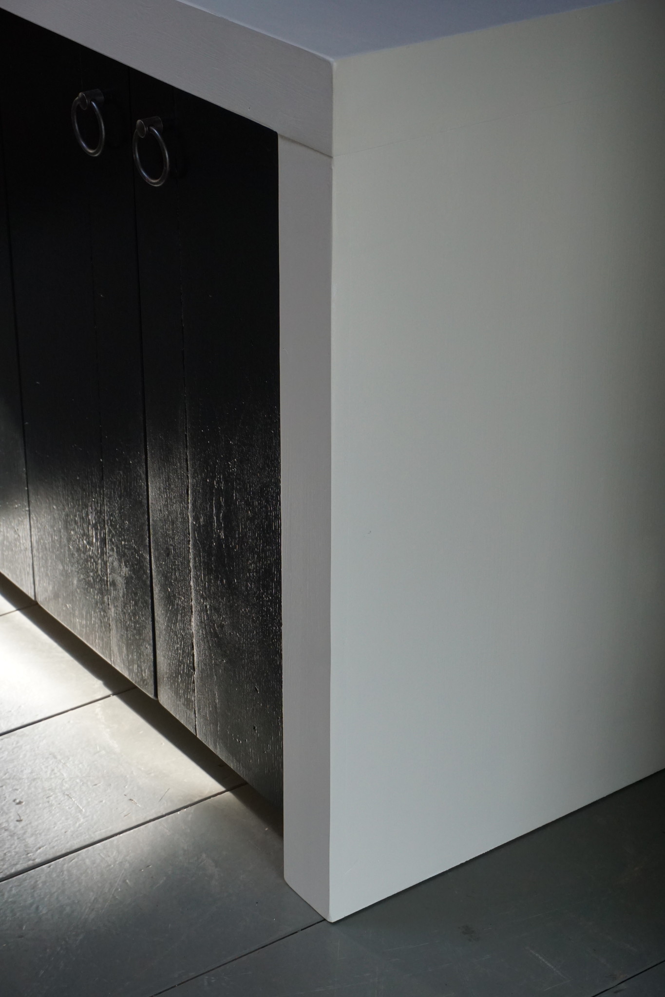 Rene Houtman Badkamermeubel Bram Hout Zwart-Wit 120 t/m 150 cm