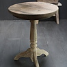 Wijntafel Bijzettafel Oud Hout L75xB50 Teak Wijntafel Bijzettafel Oud Hout L75xB50 Teak