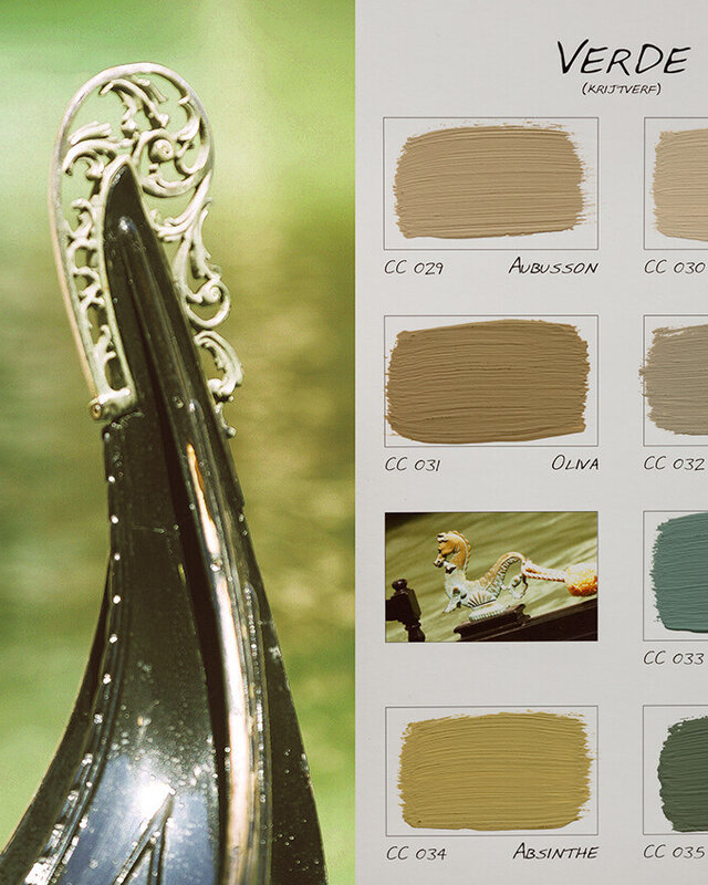 Carte Colori Krijtlak - Lagune