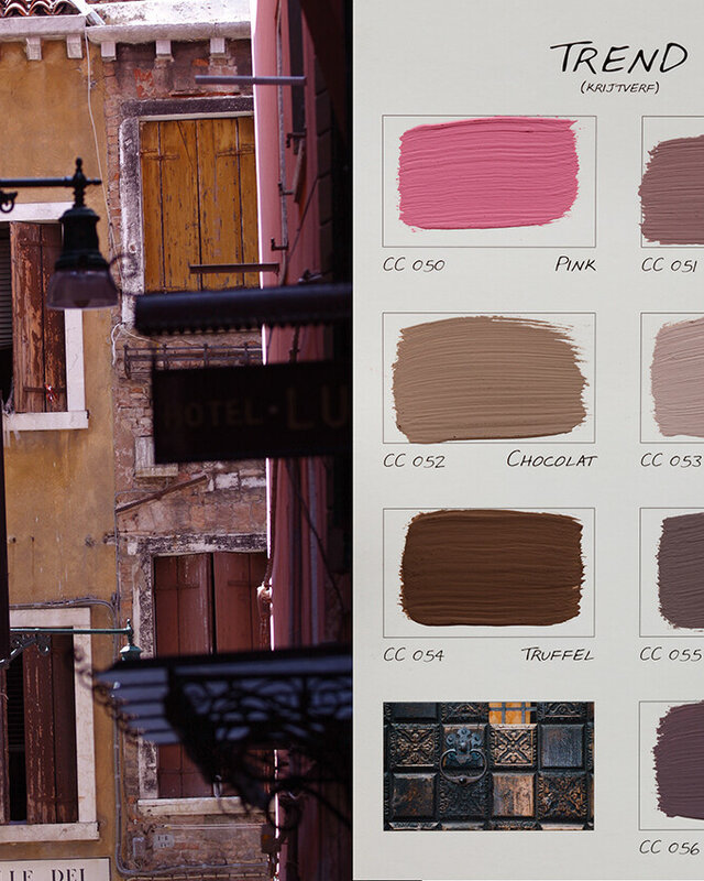 Carte Colori Krijtlak - Pink