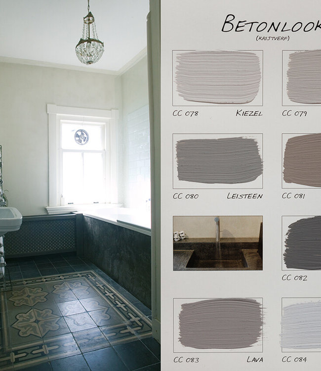 Carte Colori Zijdemat Lakverf - Beton