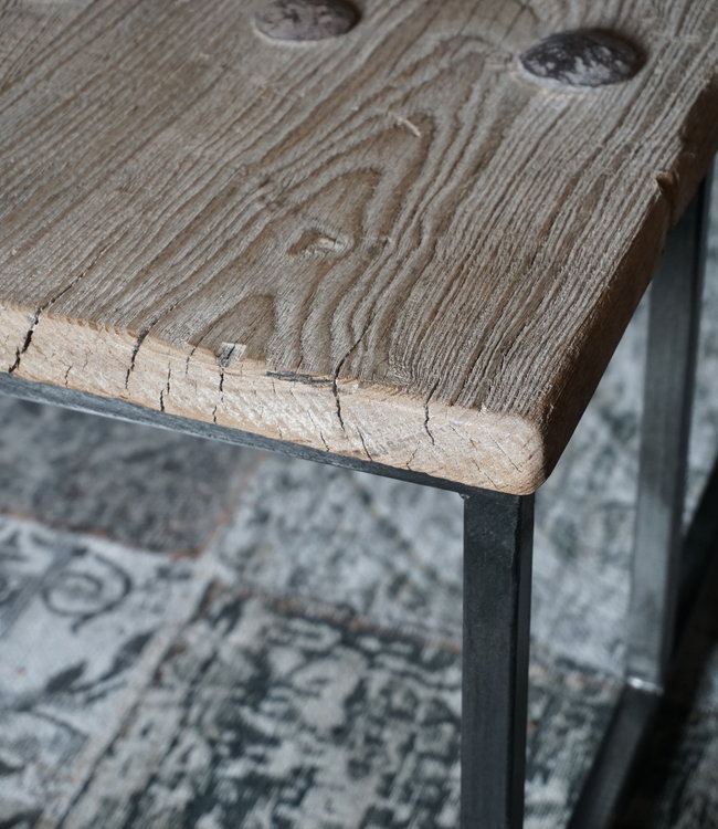 Rene Houtman Salontafel Antieke Oude Deur India L171xB57 cm