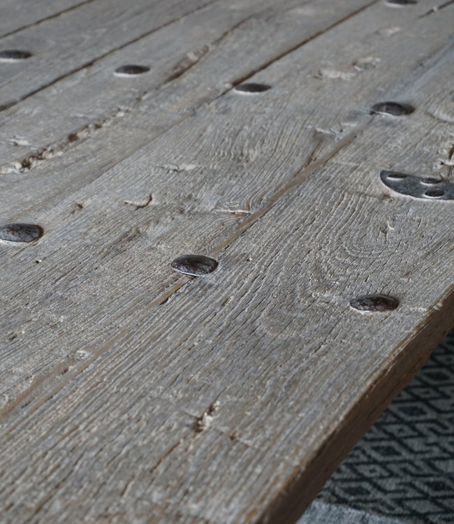 Rene Houtman Salontafel Antieke Oude Deur India L167xB97 cm