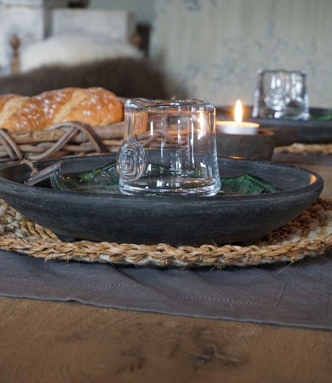 Rene Houtman Eetkamertafel Oud Eiken Bolpoot Tense - Kies Maat