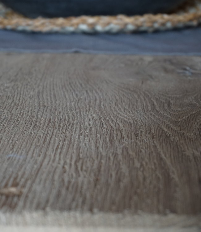 Rene Houtman Eetkamertafel Oud Eiken Bolpoot Tense - Kies Maat