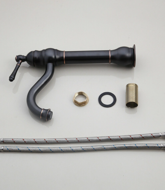 Rene Houtman Olie Bronzen Opzetkraan - H340 MM