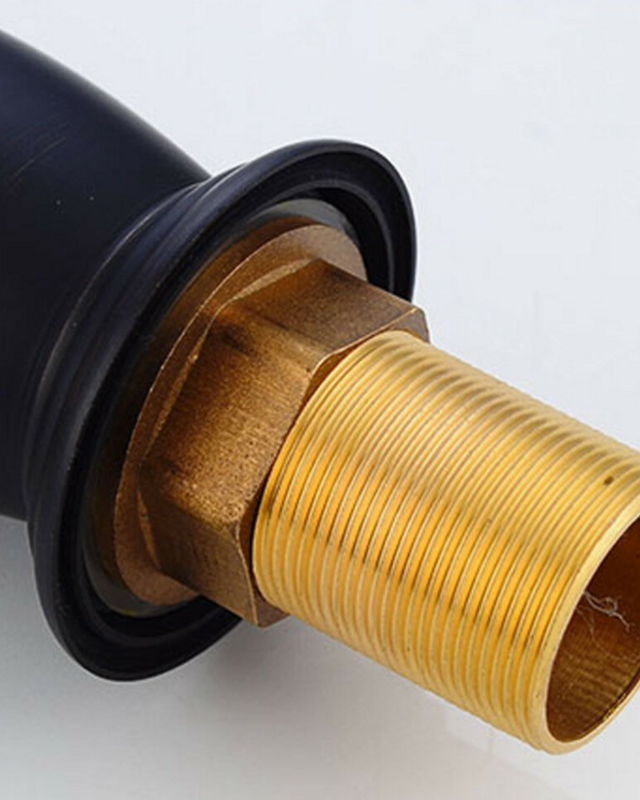 Rene Houtman Olie Bronzen Kraan - H200 MM