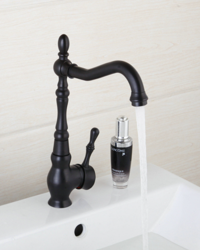 Rene Houtman Retro Bronzen Wastafelkraan - H290 MM