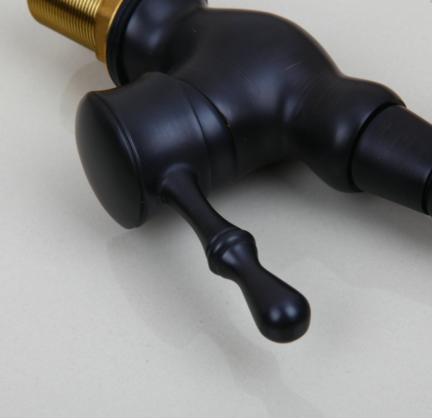 Rene Houtman Retro Bronzen Wastafelkraan - H290 MM