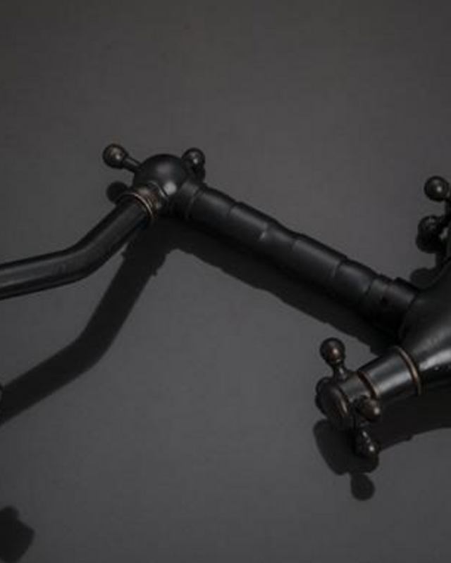 Rene Houtman Klassieke Bronzen Wastafel/Keukenkraan - H240 MM
