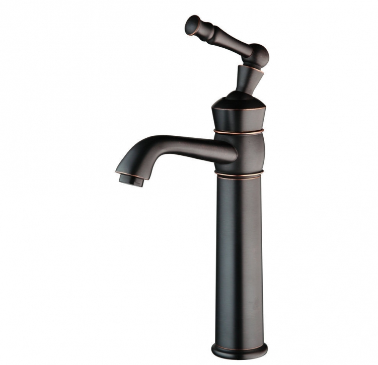 Rene Houtman Vintage Bronzen Wastafelkraan - H330 MM