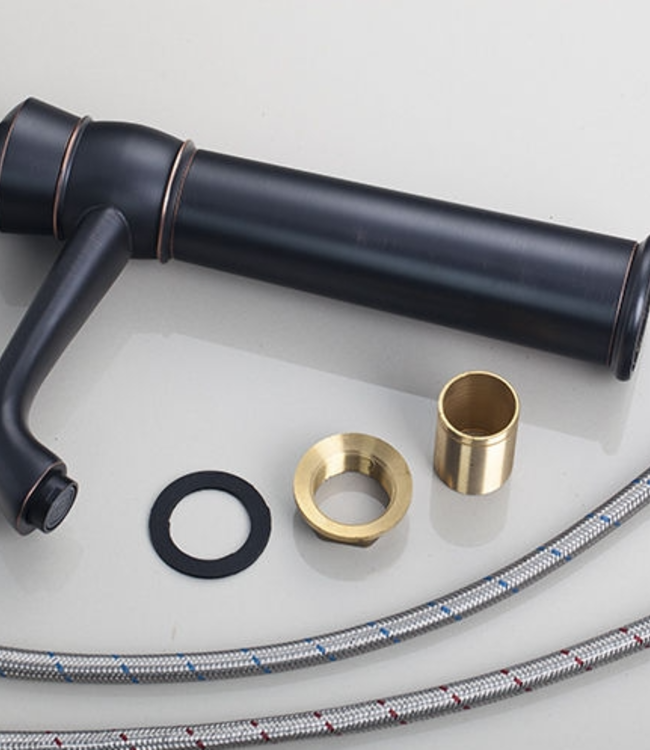 Rene Houtman Vintage Bronzen Wastafelkraan - H330 MM