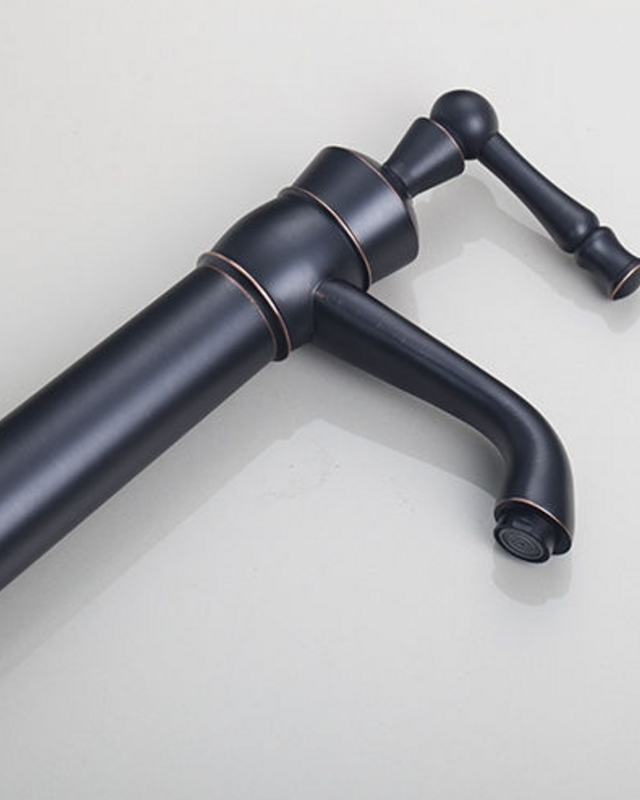 Rene Houtman Vintage Bronzen Wastafelkraan - H330 MM