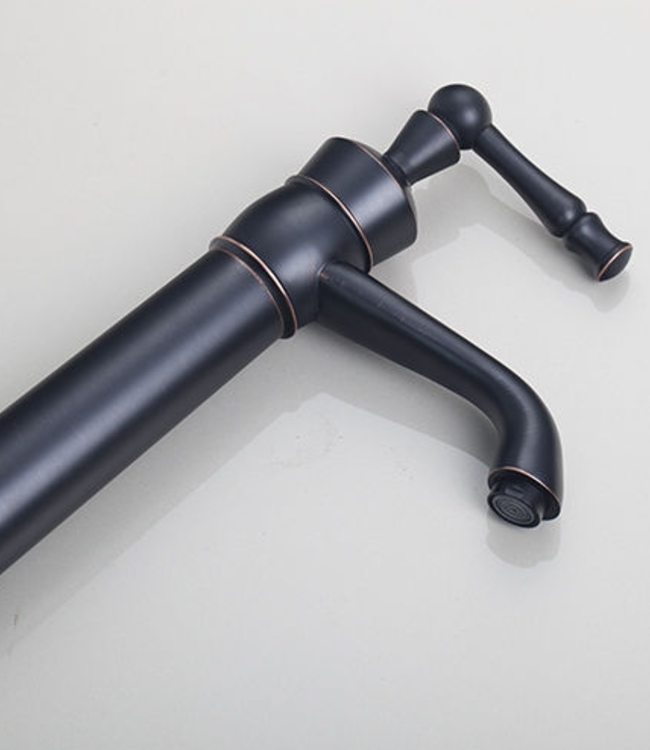 Rene Houtman Vintage Bronzen Wastafelkraan - H330 MM