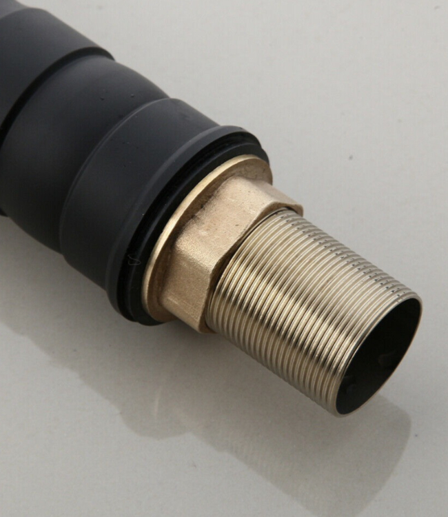 Rene Houtman Hoge Zwarte Opzetkraan - H385 MM