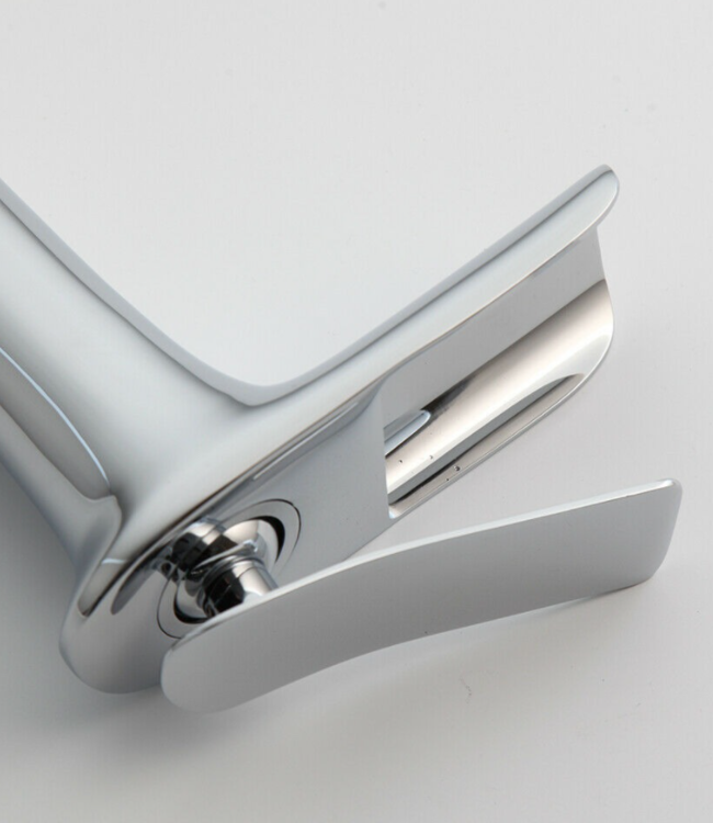 Rene Houtman Elegante Chroom Watervalkraan - H28 cm