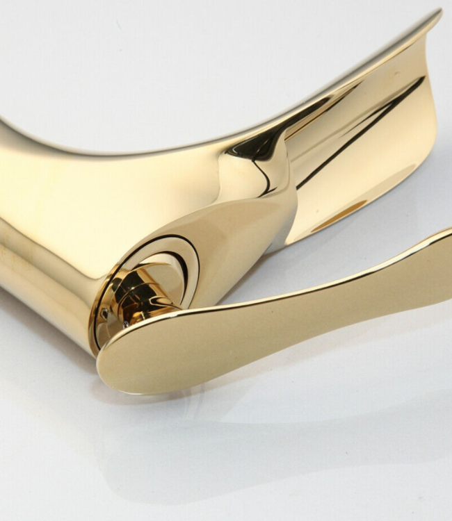 Rene Houtman Elegante Gouden Watervalkraan - H18 cm