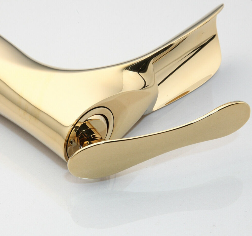 Rene Houtman Elegante Gouden Watervalkraan - H18 cm