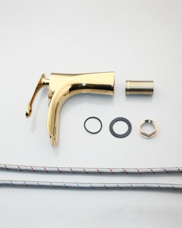 Rene Houtman Elegante Gouden Watervalkraan - H18 cm