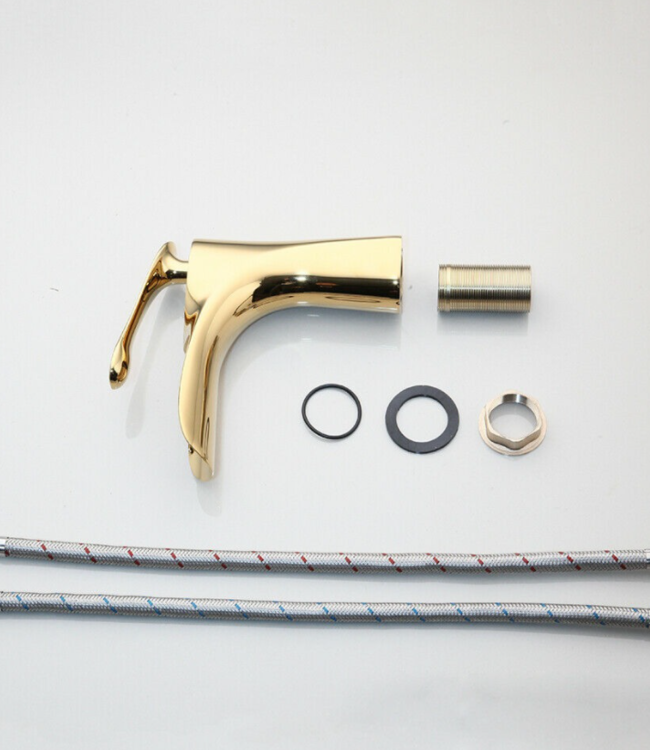 Rene Houtman Elegante Gouden Watervalkraan - H18 cm