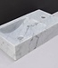 Forzalaqua Venetia Fontein Carrara Gepolijst - 40x22x10 cm