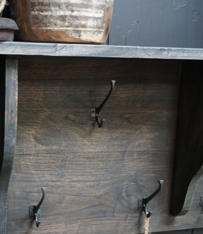 Rene Houtman Kapstok Oud Hout Vergrijsd L100 x H48 cm