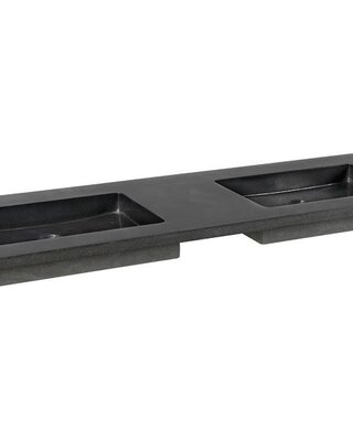 Forzalaqua Nova Doppio Wastafel - 140,5x51,5x9,5 cm