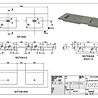 Forzalaqua Nova Doppio Wastafel - Graniet Gezoet & Gebrand - 160,5x51,5x9,5 cm Forzalaqua Nova Doppio Wastafel - Graniet Gezoet & Gebrand - 160,5x51,5x9,5 cm